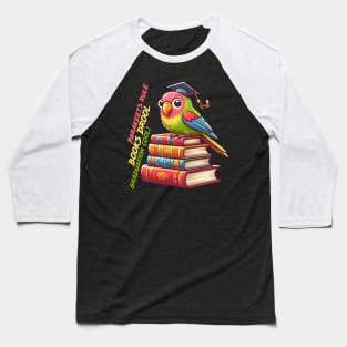 parakeets rule books drool graduation cool Baseball T-Shirt